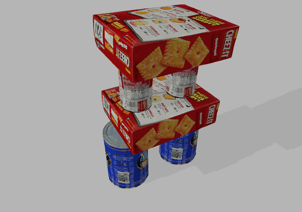 RGB input for board-on-cans scene